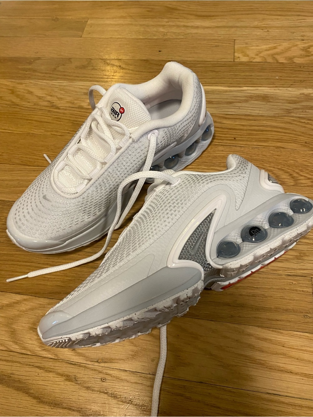 NEW Air Max DN White Platinum Wmns